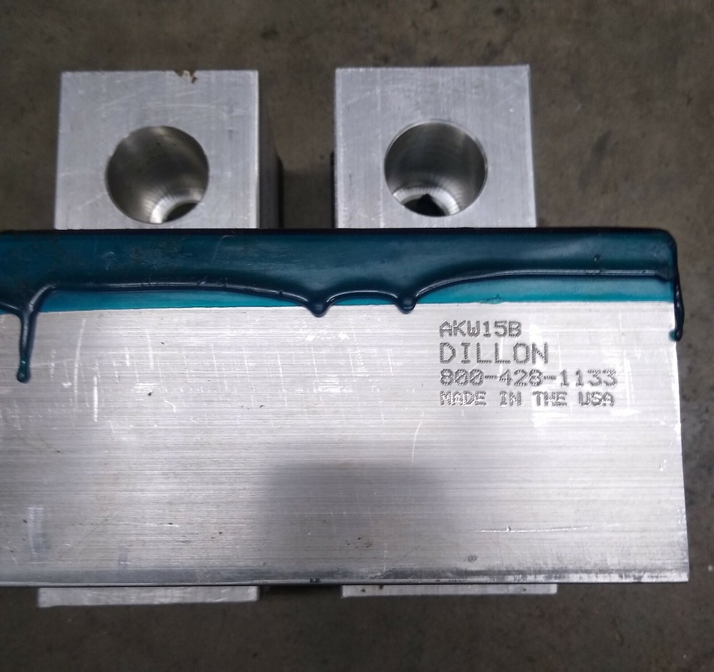 15" Dillon AKW15B aluminum chuck jaws
