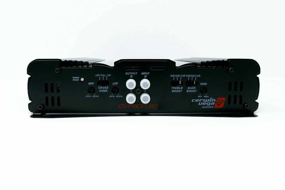 Cerwin Vega CVP800.2D 2-Channel 800W Bridgeable Class D Amplifier