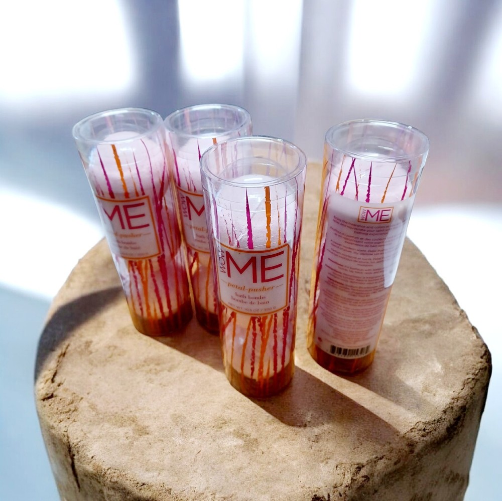 ME PETAL BATH BOMBS NEW 4 Pack
