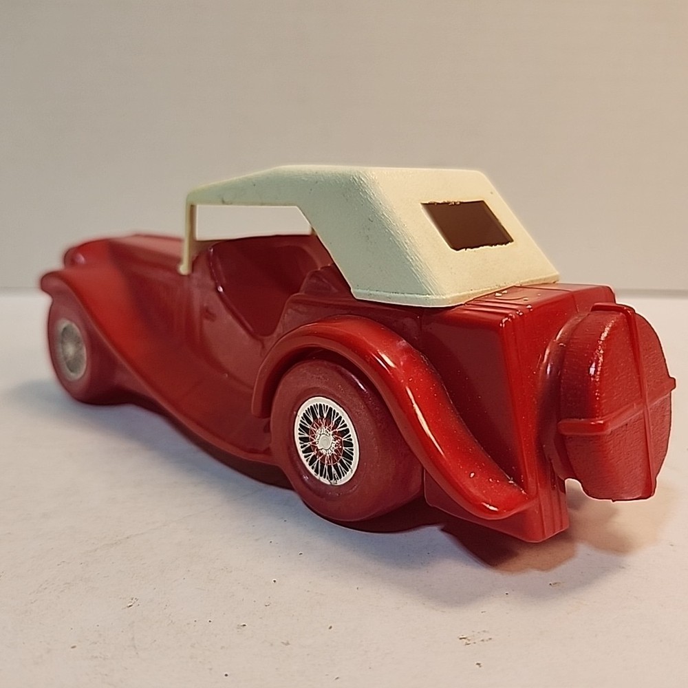 Avon Perfume Cologne Bottle Empty / Car / Red 1936 MG