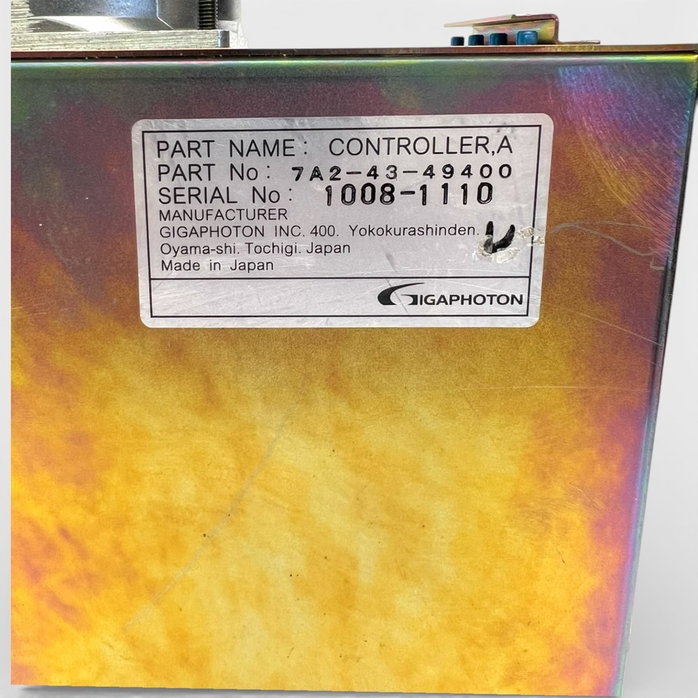 Gigaphoton 7A2-43-49400 Controller A Excimer Laser Lithography Module USED