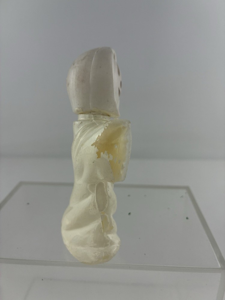 Vintage Plastic GHOST HALLOWEEN CANDY Container Blow Mold