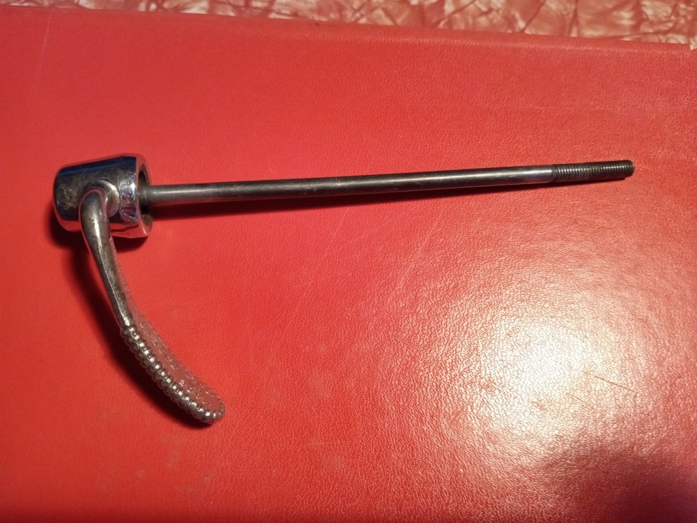 Campagnolo 314 C-RECORD front quick release skewer, no springs, no adjusting nut