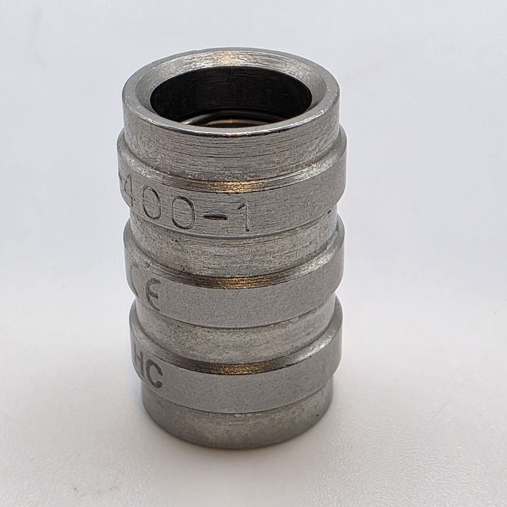 Endoscope light post PUSH ON adapter or coupler to connect 2 light guides