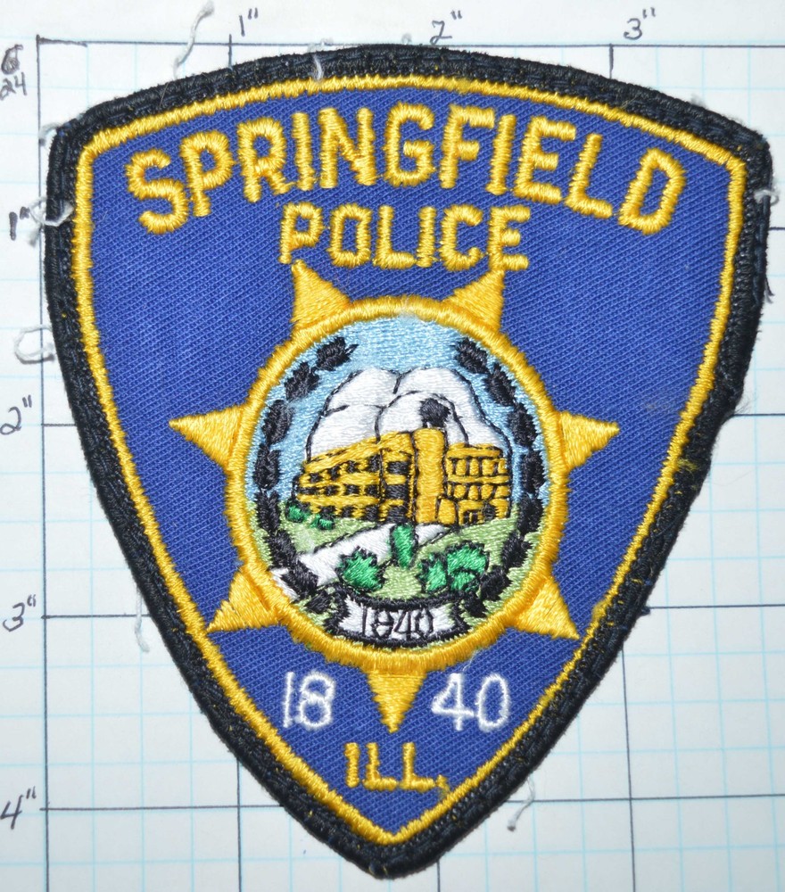 ILLINOIS, SPRINGFIELD POLICE DEPT PATCH