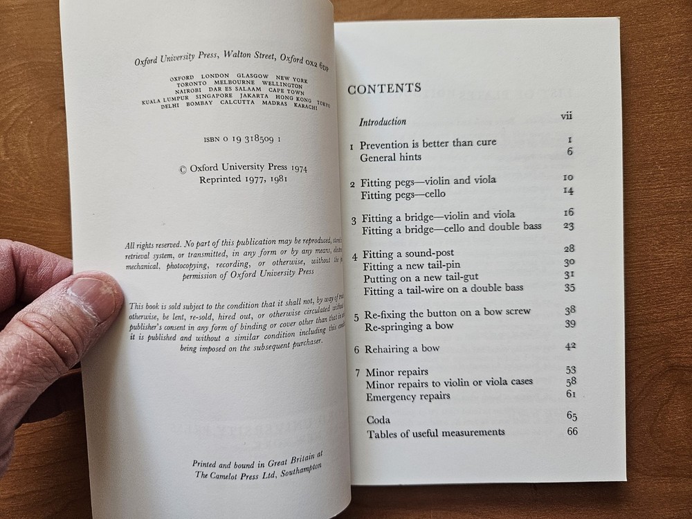 Basic String Repairs: A Guide For String-Class Teachers by Arthur Burgan...