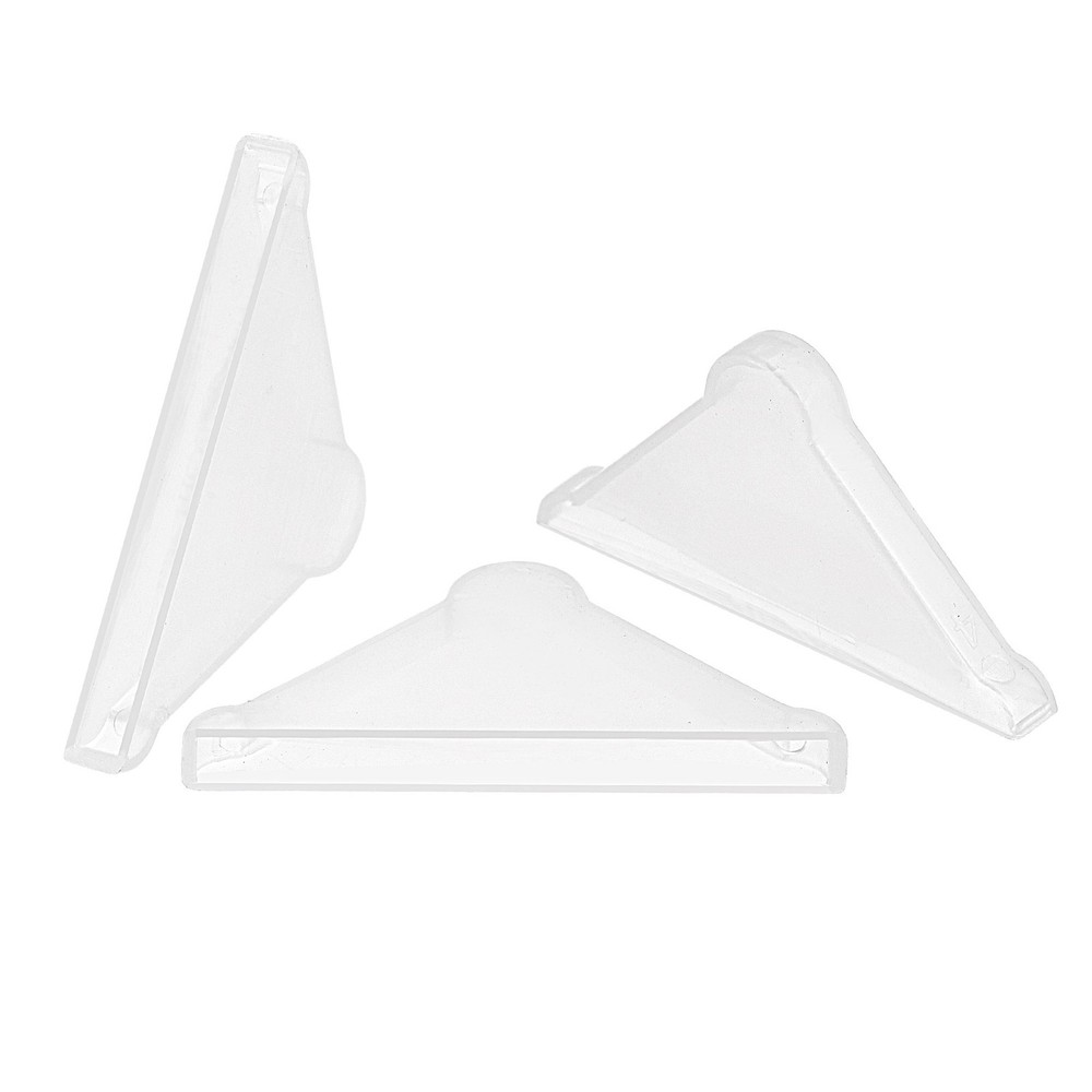 50Pcs 37x4mm PP Corner Protector Triangle