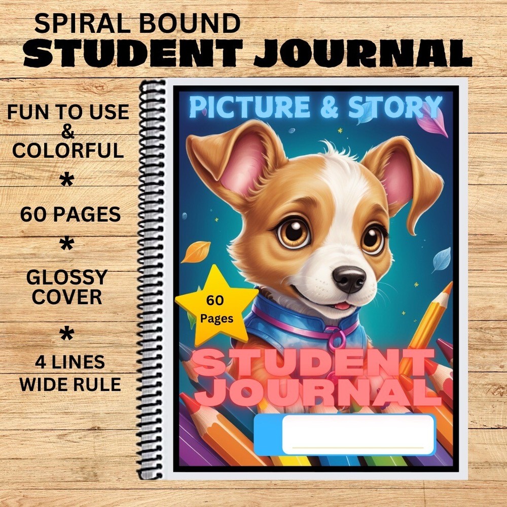 Story Journals - Wide Rule - Student Journal  #JS7