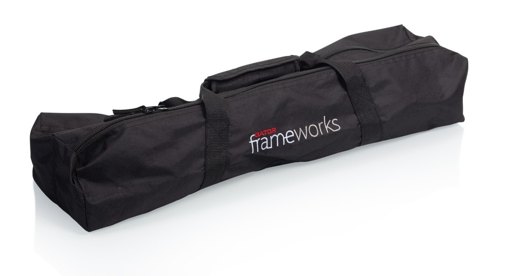 Gator Frameworks Lightweight and Compact Mini Tripod Speaker Stand Set with Bag