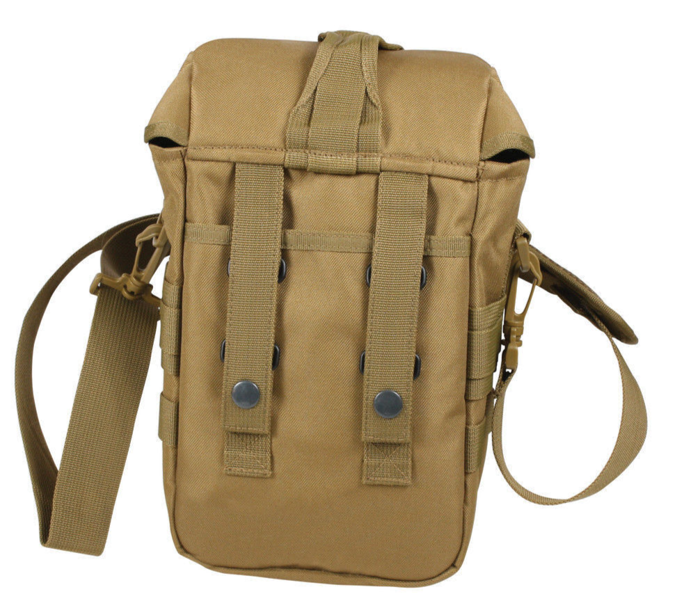 Flexipack MOLLE Tactical Shoulder Bag - Coyote