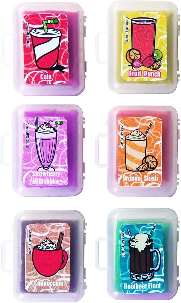 Durable Mini Food Scented Erasers Assorted Pack – 36 Delightful Designs for Fun