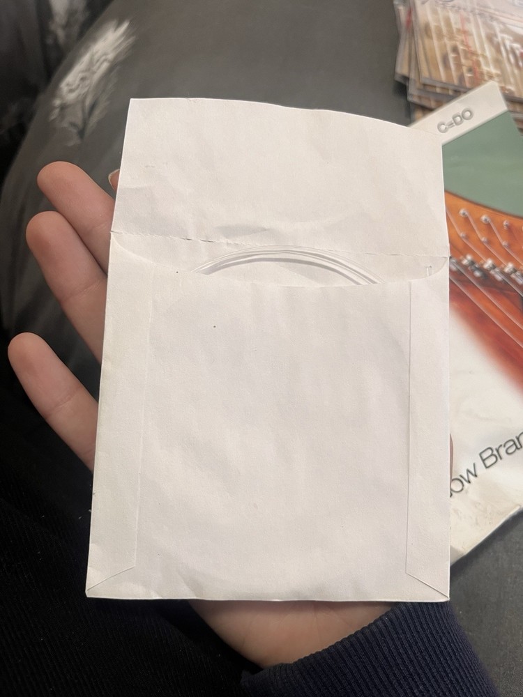 Harp String Second Octave G Natural Gut