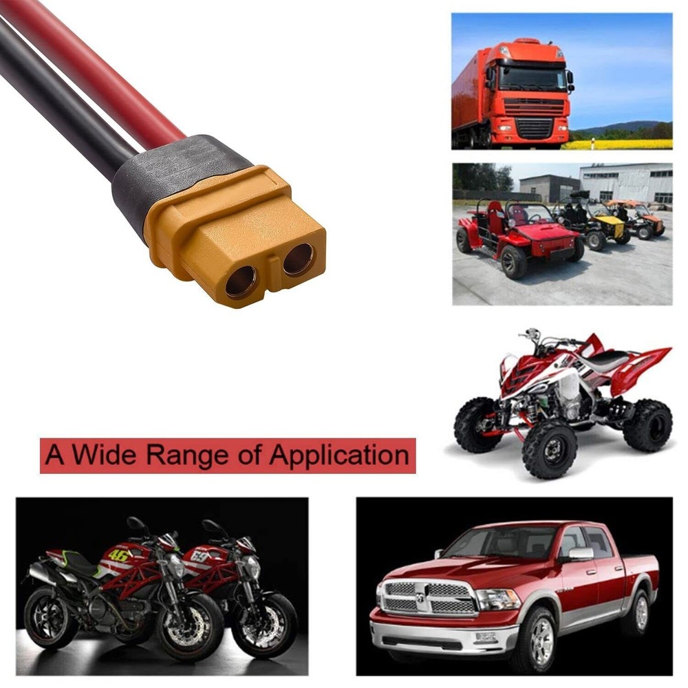 XT60 to Car Cigarette Lighter Plug Cigarette Lighter XT60 Extension Cable 12A...