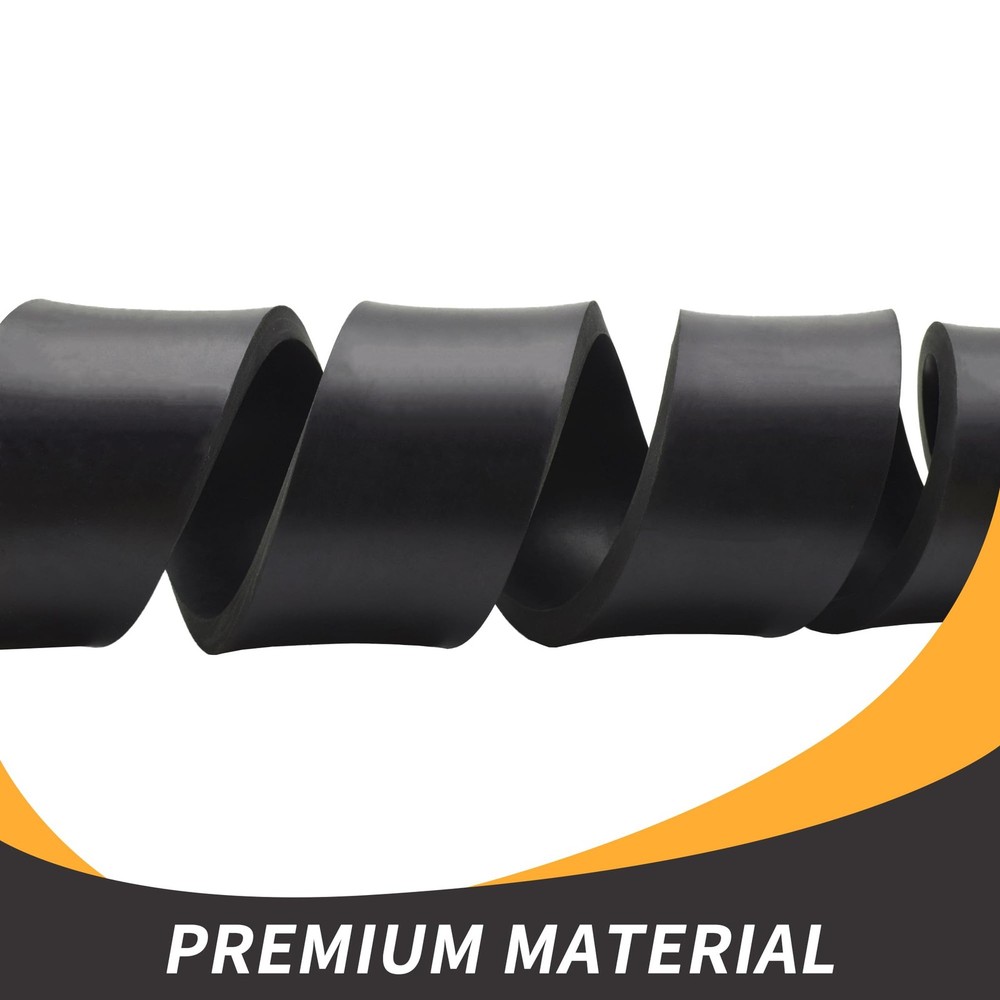 1/2 Inch Thick Neoprene Rubber Strips and Heavy-Duty Solid Rubber Rolls, Shee...