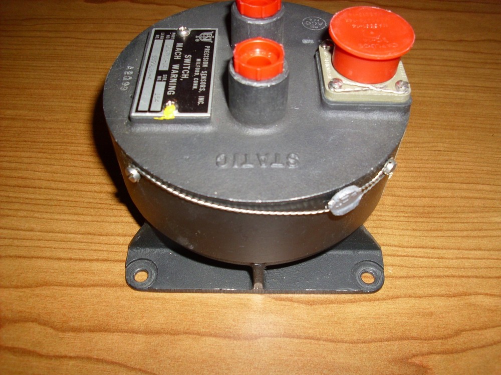 Aircraft Mach Warning Switch
