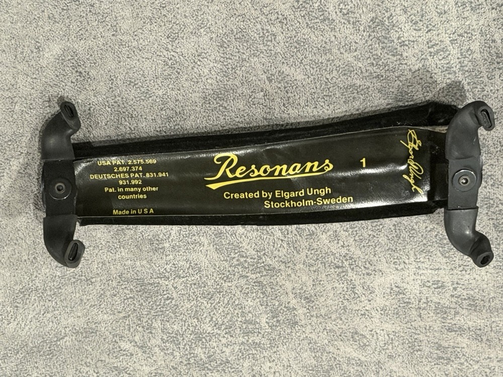 Professional 3/4 4/4 Violin Shoulder Rest Black