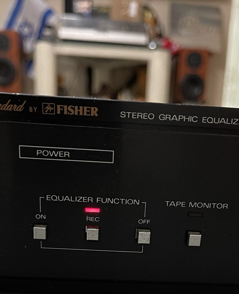 Vintage Fisher Equalizer EQ- 273