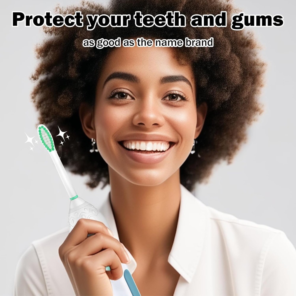 Replacement Toothbrush Heads for Philips Sonicare - With Protective Covers