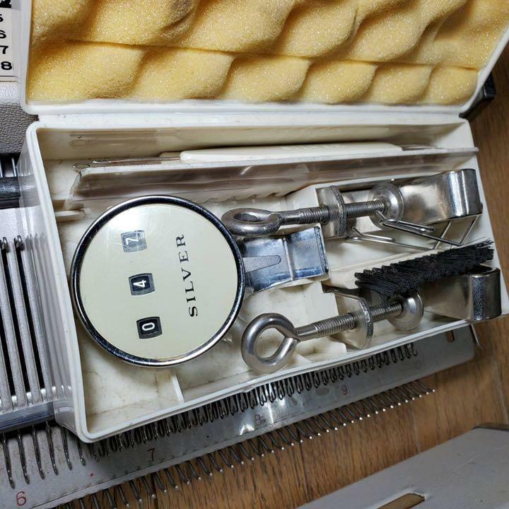 Silver REED Studio Model SK-301 Instamatic KnItting Machine