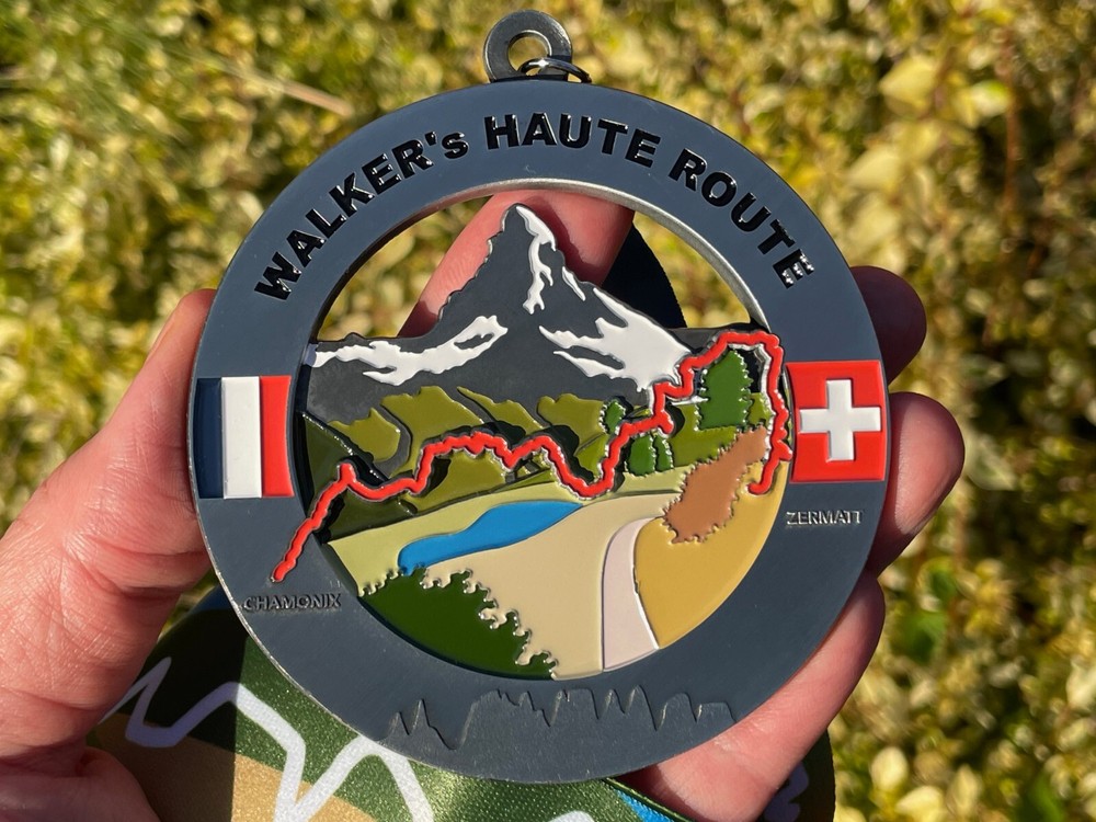 Walkers Haute Route Medal