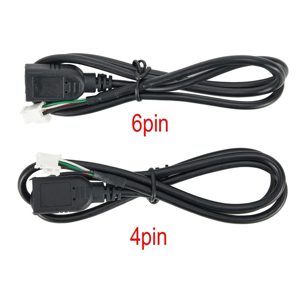 Car USB Cable Adapter 4Pin & 6Pin Connector Extension For Android Part