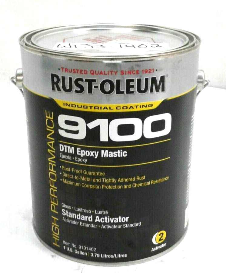 Rust-Oleum 9101402 High Performance DTM Epoxy Mastic #2 Standard Activator 1 Gal