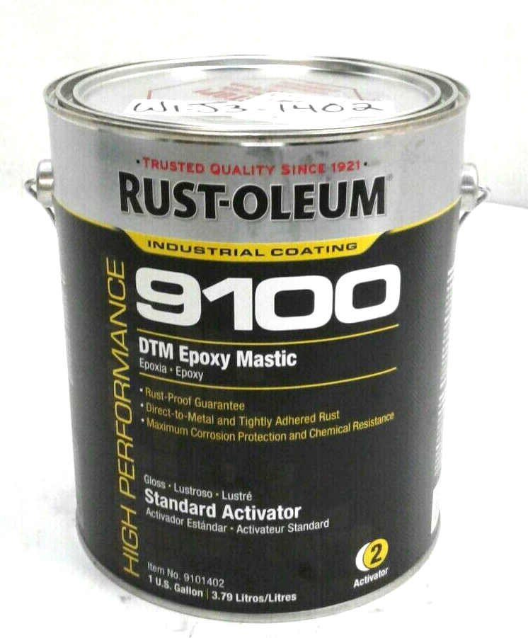 Rust-Oleum 9101402 High Performance DTM Epoxy Mastic #2 Standard Activator 1 Gal