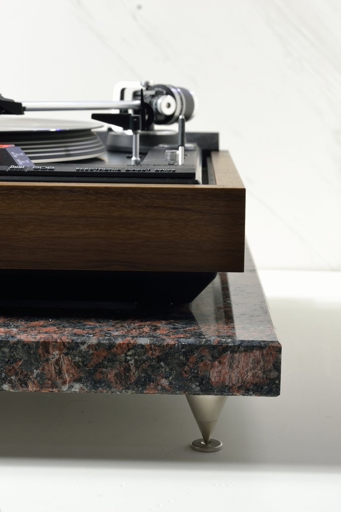18x18x1.25 Vibration Control Granite Platform for Turntable,