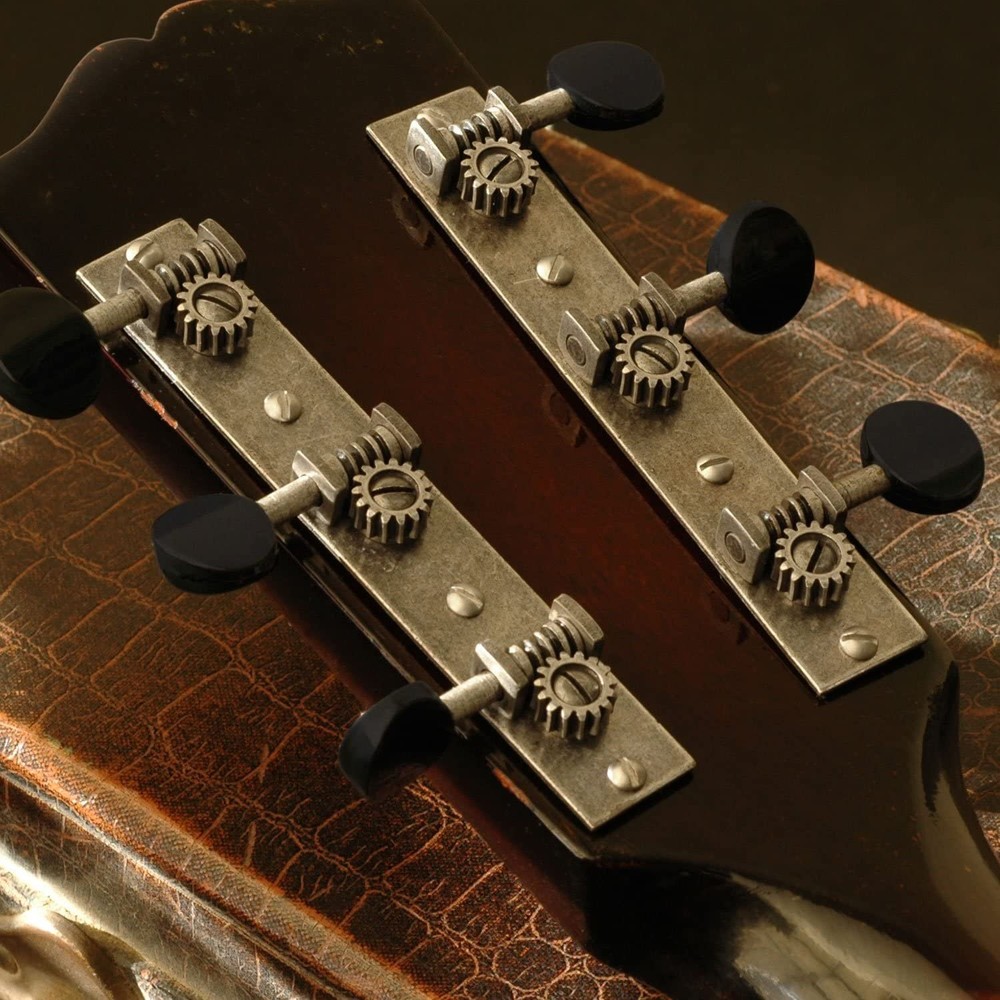 Golden Age Restoration Tuners for Solid Peghead Guitar with Square-end,...