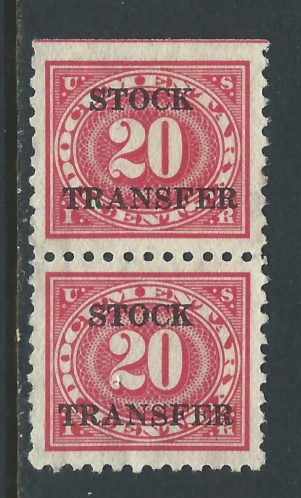 Bigjake: RD-41,  20 cent Stock Transfer Pair
