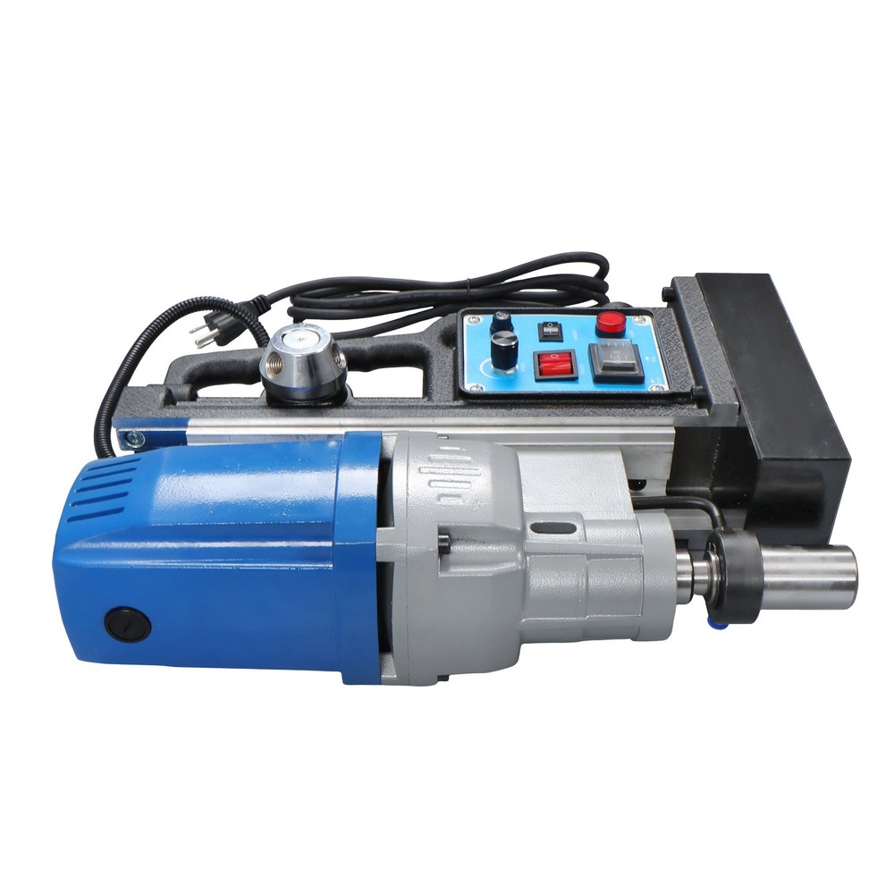 Stepless Speed & Reversible Direction MD50 Magnetic Drill Press w/ 11 Drill Bits