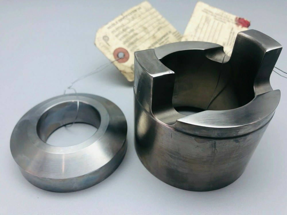 Plastic Process 83TYR Castle Locking Ring & 83TYS Seat for Toyo Screw Tip 83mm