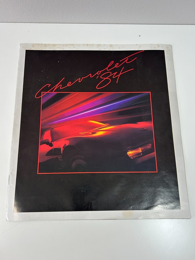 1984 Chevy Chevrolet sales brochure