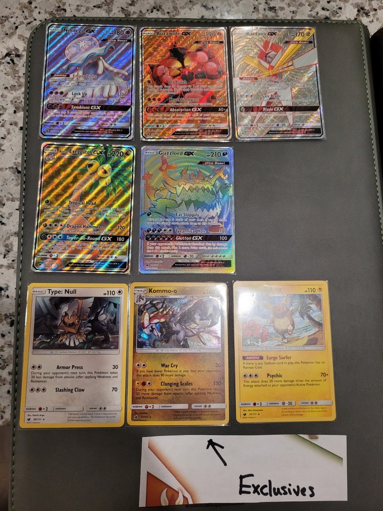 Sun & Moon Crimson Invasion Pokemon Partial Set