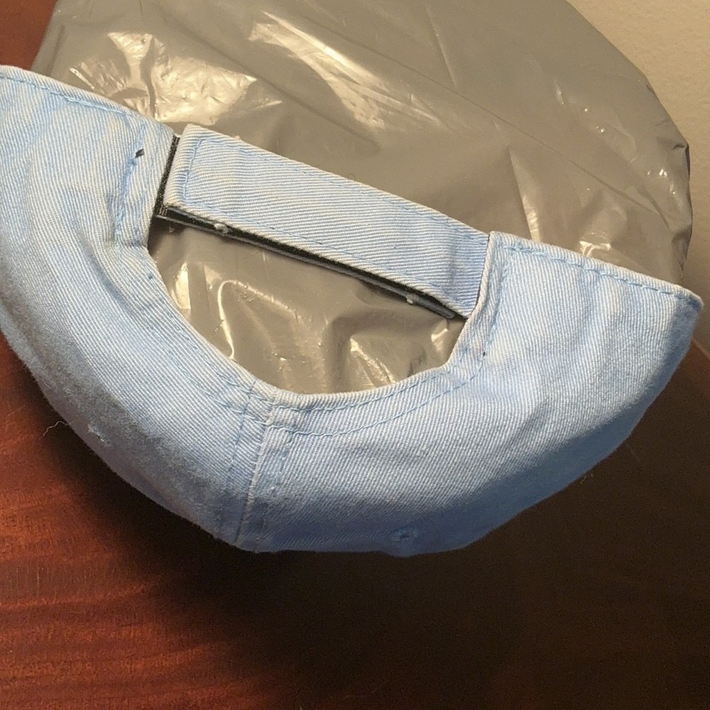 Youth Light Blue Heart Logo Cap with Adjustable Strap