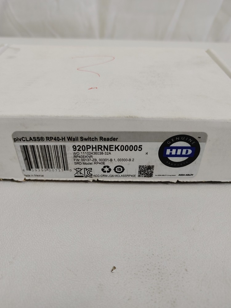 HID RP40-H Wall Switch Reader 920PHRNEK00005