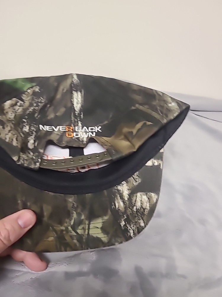 Ron DeSantis 2024 Hat Official Campaign Never Back Down CAMO Hat