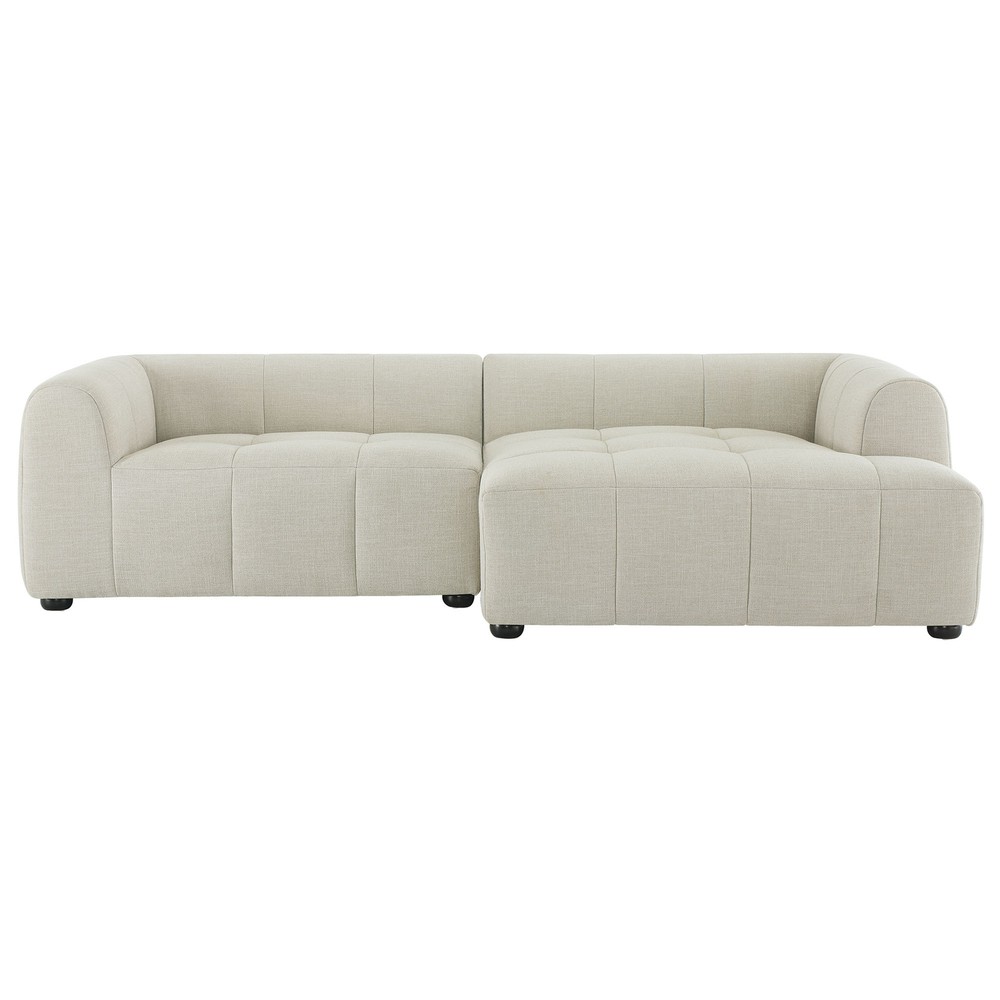 Liana Modular Sofa with Chaise in Linen