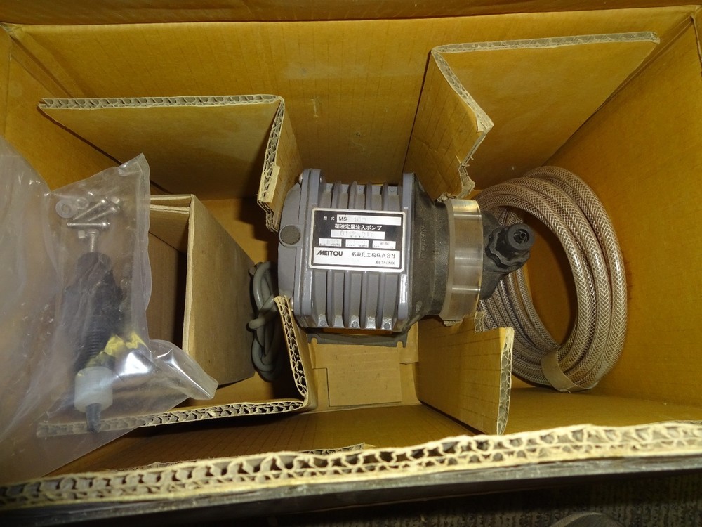 MEITOU METRONIX MS-100 FEED ROLLER PUMP 100V 1.8AMP