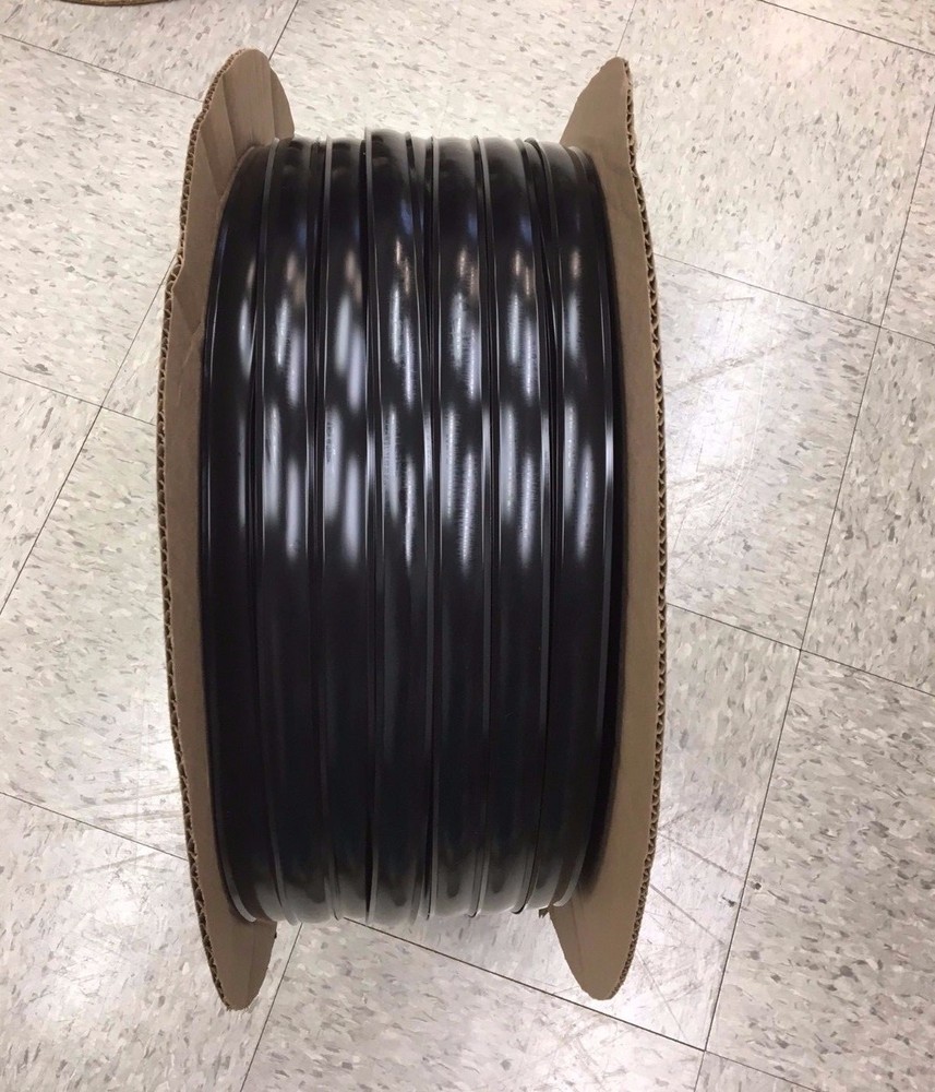 1" x 100 FT Black Vinyl Insert Molding Trim Screw Cover RV Boat Camper Trailer