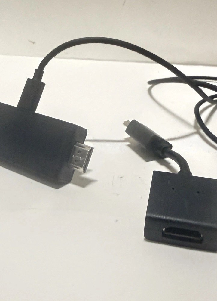 Amazon HDMI Streaming Media Player w/ Power Cable Adapter Black