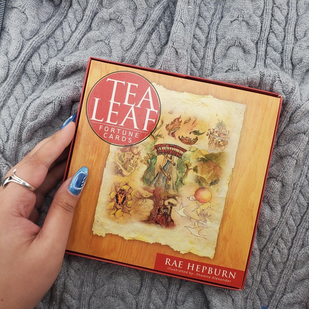Tea Leaf Fortune Cards by Rae Hepburn 200 Card Oracle Deck USED