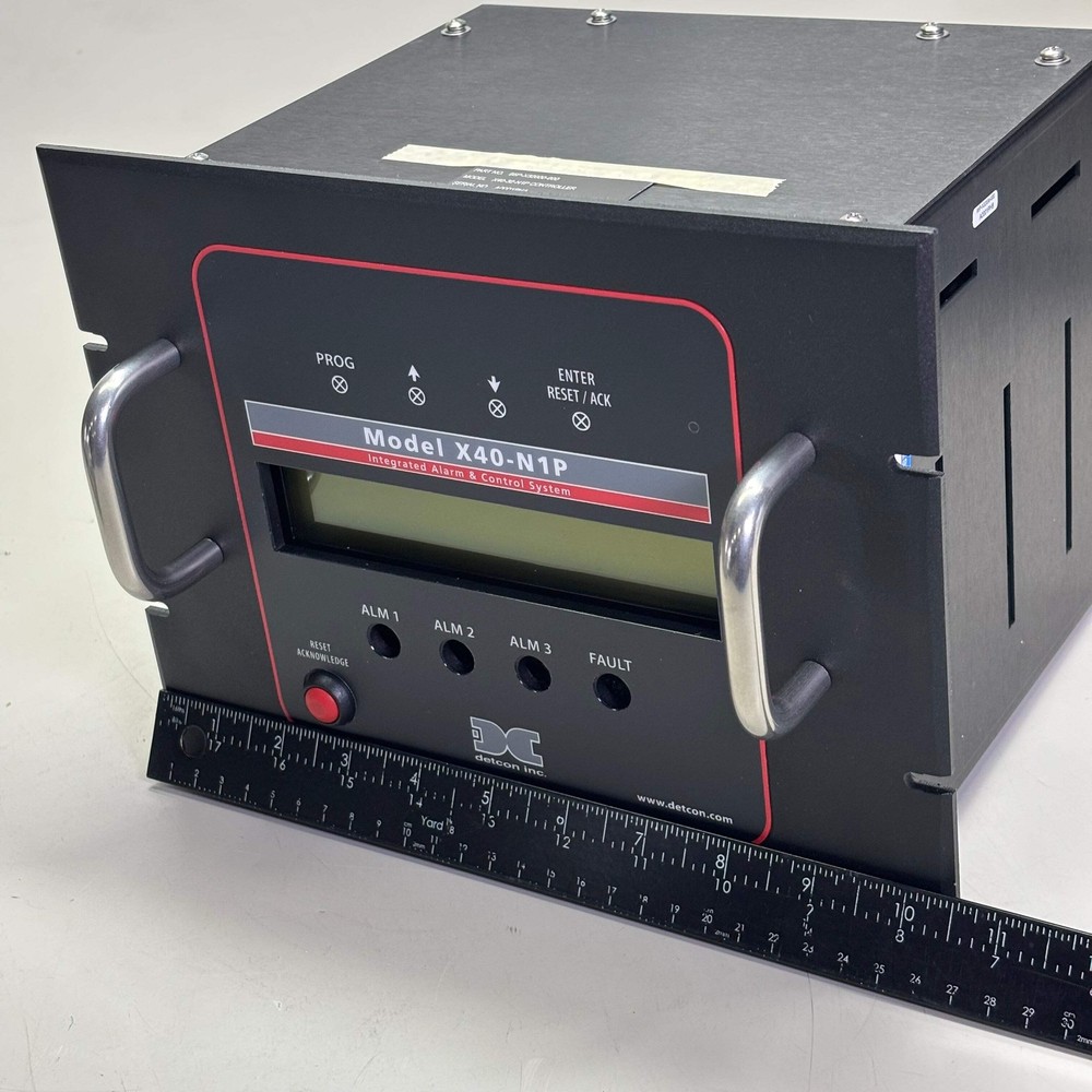 DETCON INC. Integrated Alarm & Control System X40-32-N1P CONTROLLER