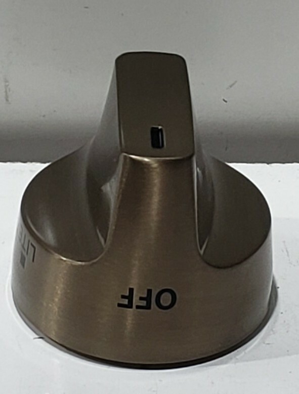 GE Cafe Brushed Bronze Pro Range & Range Top Replacement Knob Gas