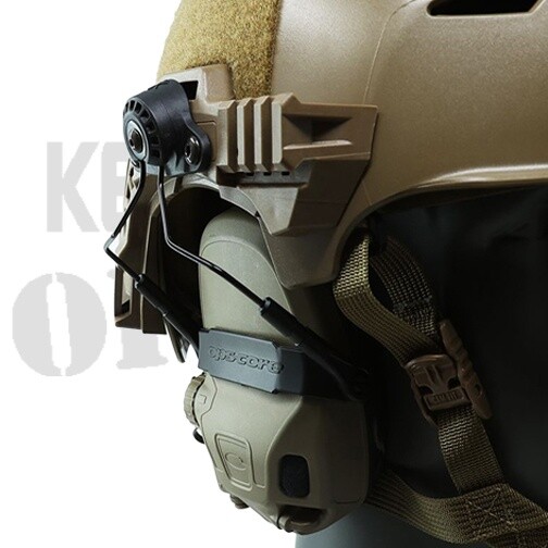 Unity Tactical MARK 2.0 Modular Attach Rail Amp Helmet Mount Only No Hardware