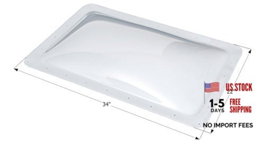 01855 RV Skylight White