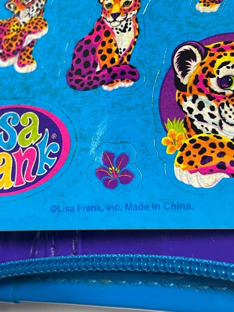Extremely rare vintage Lisa Frank Leopard Hunter planner with tags