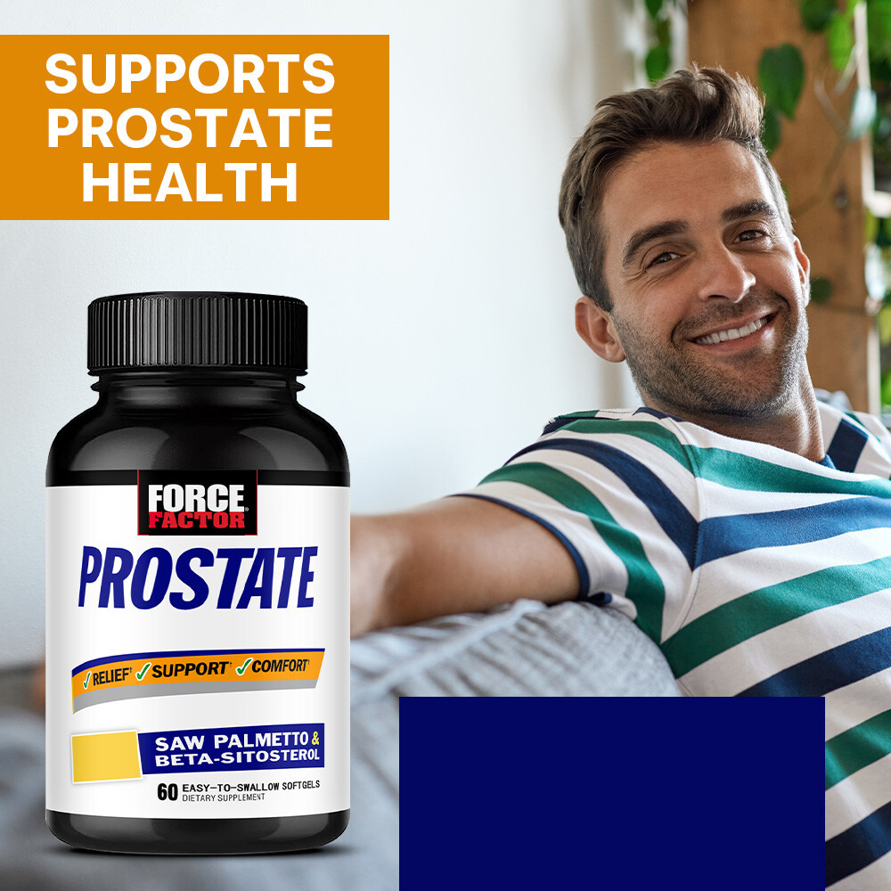 Force Factor Prostate Advanced Prostate Supplement, Saw Palmetto - US