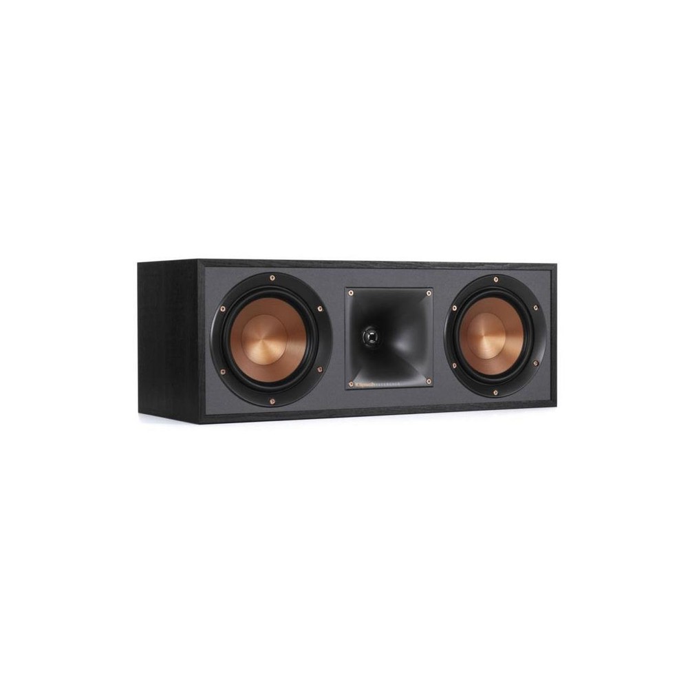 Klipsch Reference R-52C Center Channel Home Speaker, Black #1065836