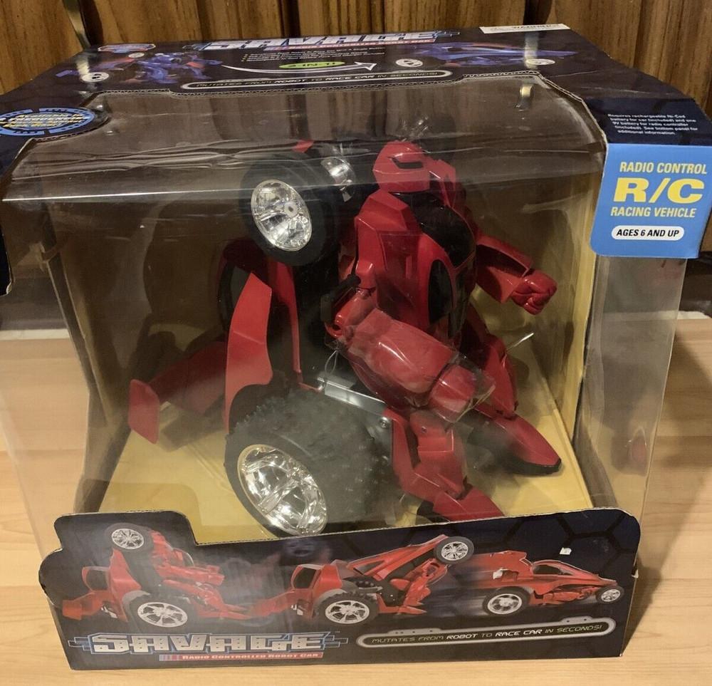 RC Transforming/Mutating Robot/Car Red